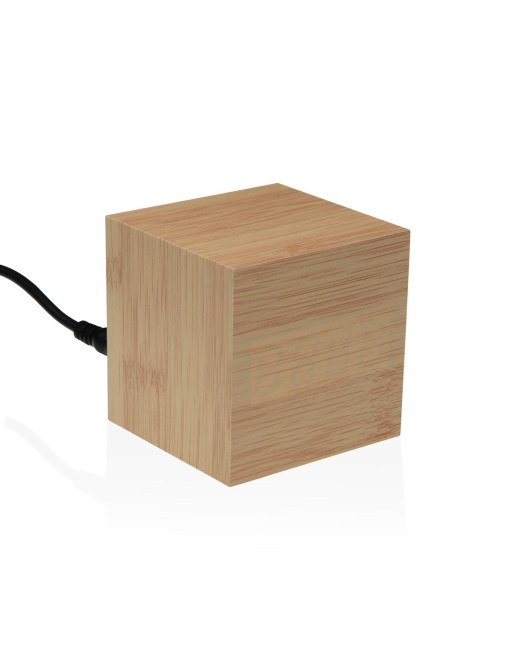 HOLZUHR MIT QUADRATISCHEM LED-MODELL HOLZUHR MIT QUADRATISCHEM LED-MODELL