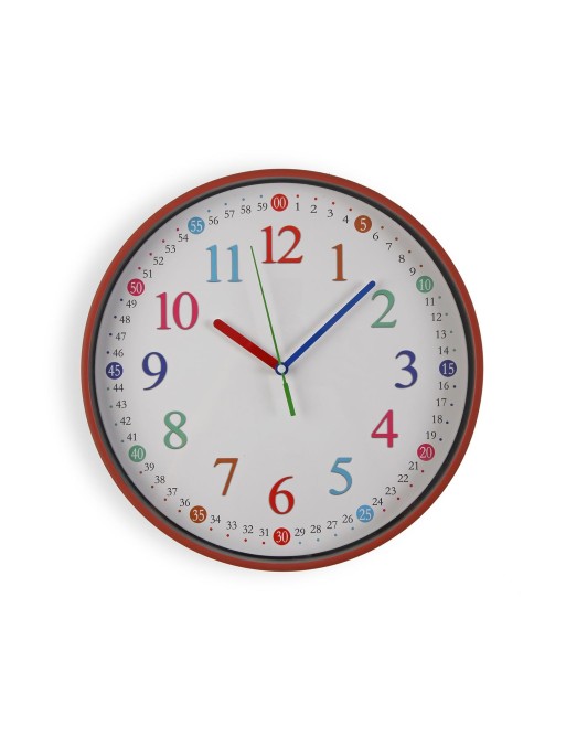 RELOJ DE PARED MODELO MULTI RED DE 30 CM RELOJ DE PARED MODELO MULTI RED DE 30 CM