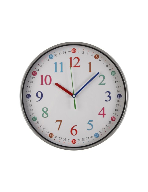 RELOJ DE PARED MODELO MULTI GREY DE 30 CM