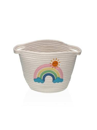 WHITE BASKET MODEL RAINBOW 2