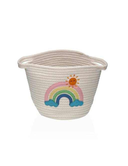 WHITE BASKET MODEL RAINBOW 2