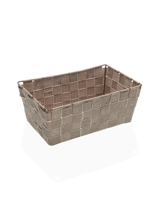 CESTA CUADRADA DE 27x17 CM MODELO BEIGE CESTA CUADRADA DE 27x17 CM MODELO BEIGE
