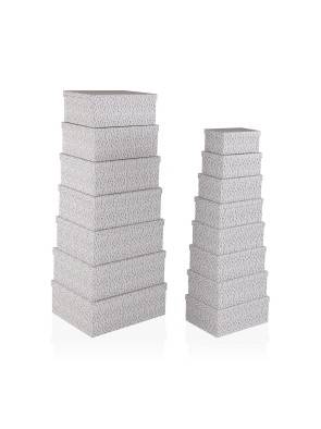 LOT DE 15 BOÎTES EN CARTON MODÈLE FLORA