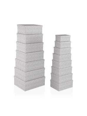 SET OF 15 CARDBOARD BOXES FLORA MODEL