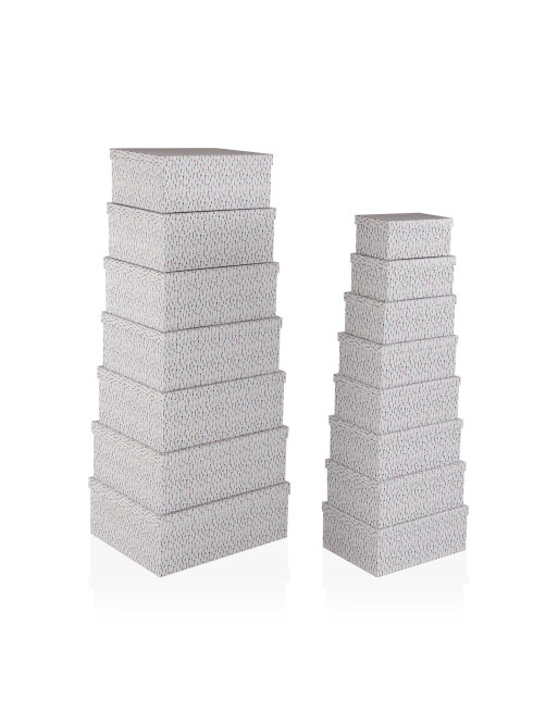 SET OF 15 CARDBOARD BOXES FLORA MODEL