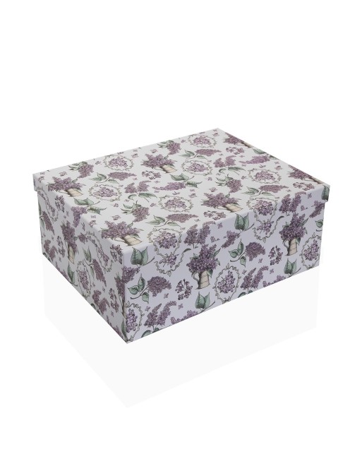 SET OF 15 MAUVE MODEL CARDBOARD BOXES