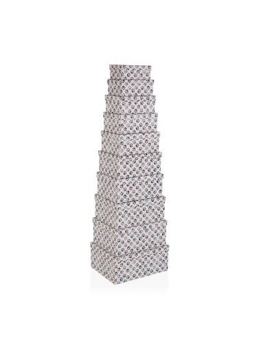 SET DE 10 CAJAS DE CARTON MODELO DOGPRINT