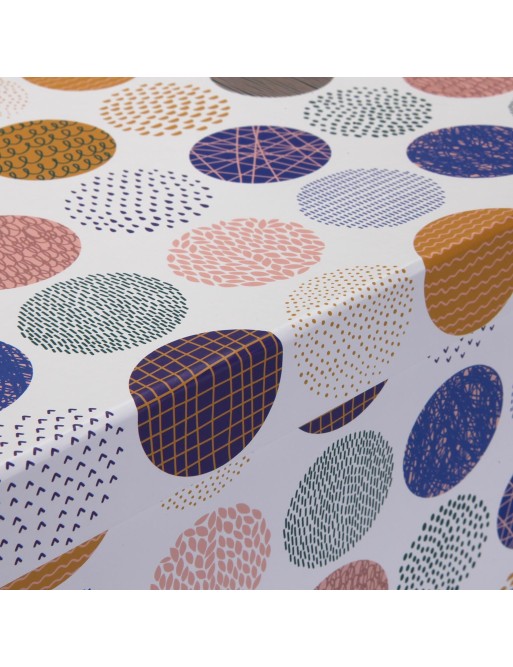 LOT DE 10 BOÎTES CIRCULAIRES EN CARTON