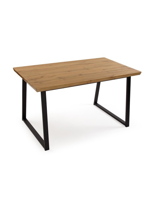 EIRA MODEL WOODEN AND METAL TABLE OF 140 CM EIRA MODEL WOODEN AND METAL TABLE OF 140 CM
