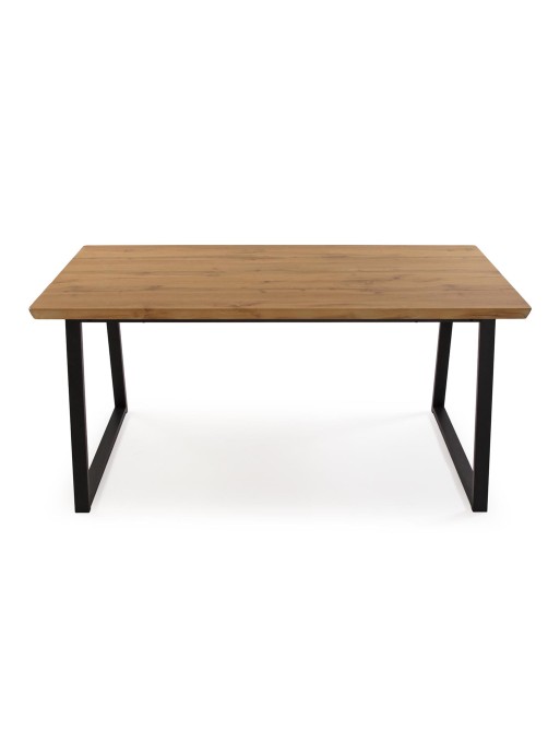 WOODEN AND METAL TABLE MODEL EIRA 160 CM WOODEN AND METAL TABLE MODEL EIRA 160 CM