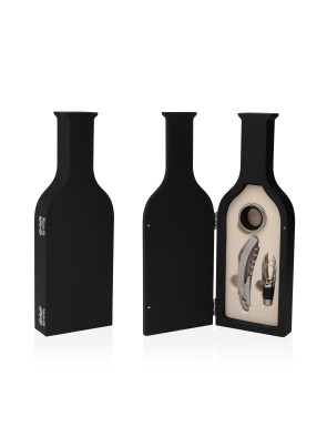 SET À VIN AVEC 3 ACCESSOIRES MODÈLE ABRI