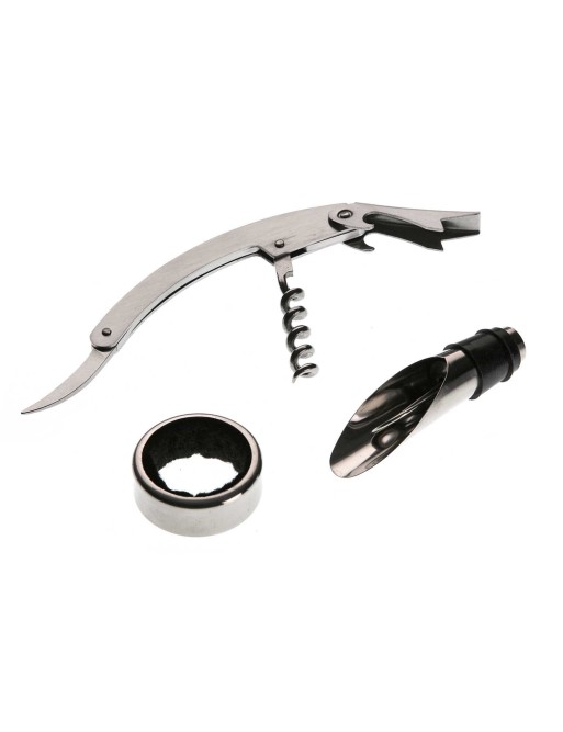 SET À VIN AVEC 3 ACCESSOIRES MODÈLE ABRI SET À VIN AVEC 3 ACCESSOIRES MODÈLE ABRI