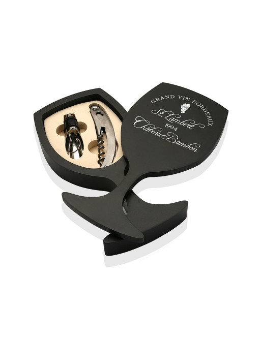 COPA MADERA CON 2 ACCESORIOS MODELO ABRI 1