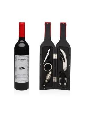SET DE VINO CON 5 UTENSILIOS MODELO GRAN RESERVA
