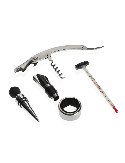 COFFRET AVEC 5 ACCESSOIRES POUR LE VIN MODÈLE ABRI 3