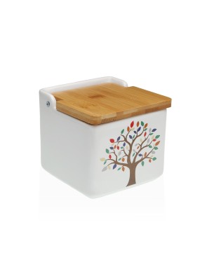 SALIÈRE AVEC COUVERCLE EN BAMBOU MODÈLE NATURAE