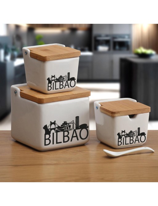 SALIÈRE PETIT MODÈLE BILBAO CITY SALIÈRE PETIT MODÈLE BILBAO CITY