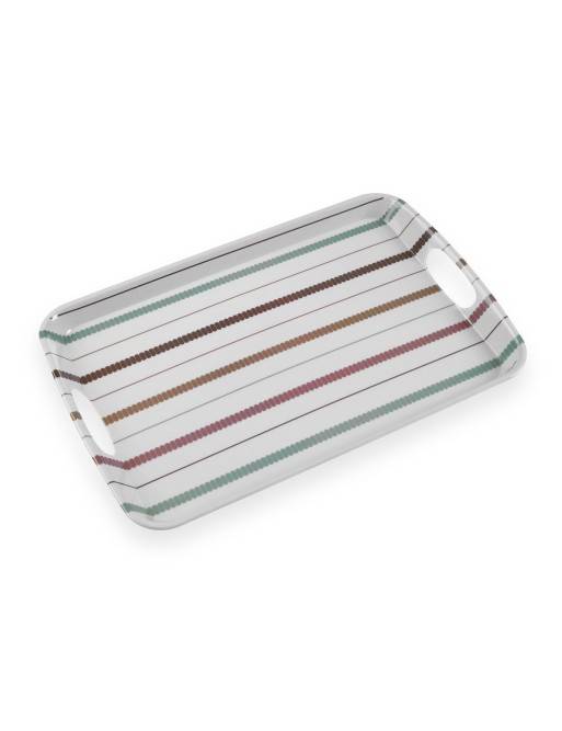 BANDEJA GRANDE DE MELAMINA MODELO LINEAL