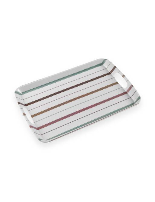 BANDEJA PEQUEÑA DE MELAMINA MODELO LINEAL