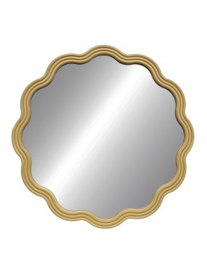 ROUND MIRROR MODEL SERPELLA GOLD