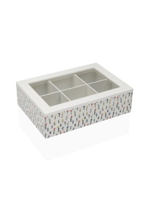 FLORA MODEL WOODEN TEA BOX