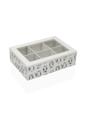 CAJA DE TE O INFUSIONES MODELO CATS