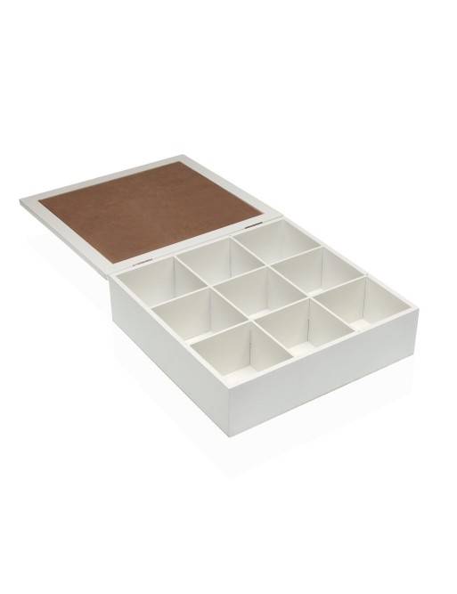 SQUARE WOODEN JEWELRY BOX MODEL CATS