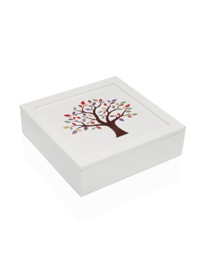 BOÎTE À BIJOUX CARRÉE NATURAE