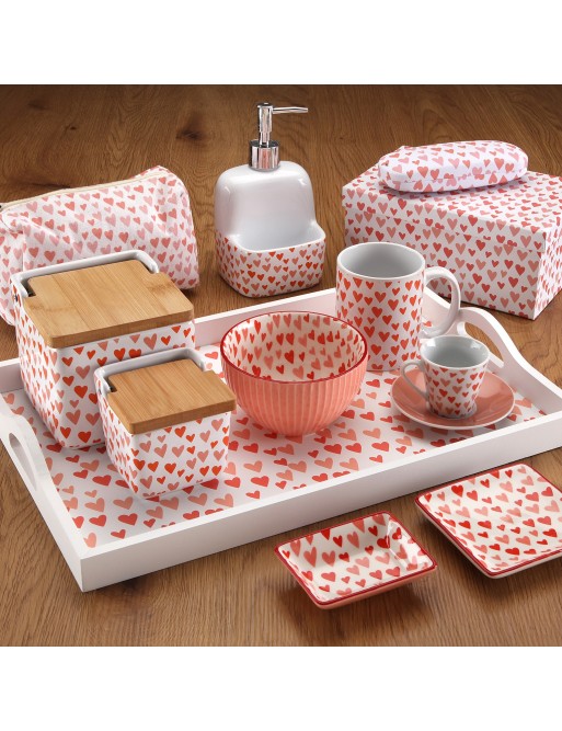 PORTE-SERVIETTE EN BOIS MODÈLE CUORE