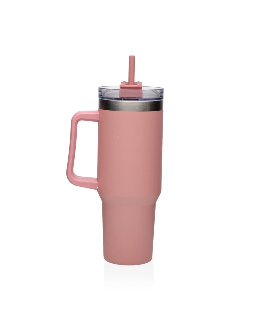 MUG MODÈLE THERMIQUE ROSE