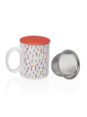 TASSE À INFUSION OU À THÉ MODÈLE FLORA