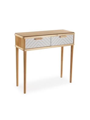 KONSOLE MIT 2 SCHUBLADEN MODELL KIORA 78x80,5x30 CM