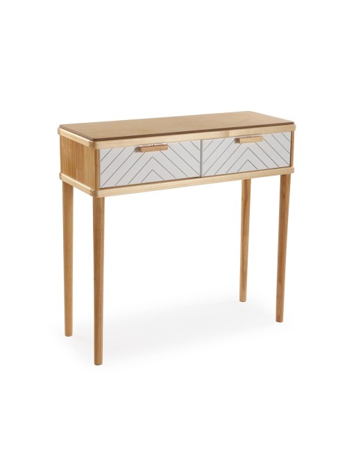 KONSOLE MIT 2 SCHUBLADEN MODELL KIORA 78x80,5x30 CM