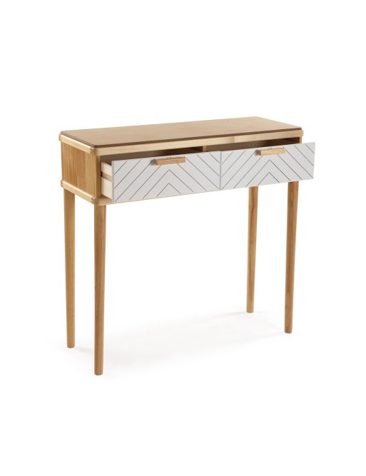 KONSOLE MIT 2 SCHUBLADEN MODELL KIORA 78x80,5x30 CM