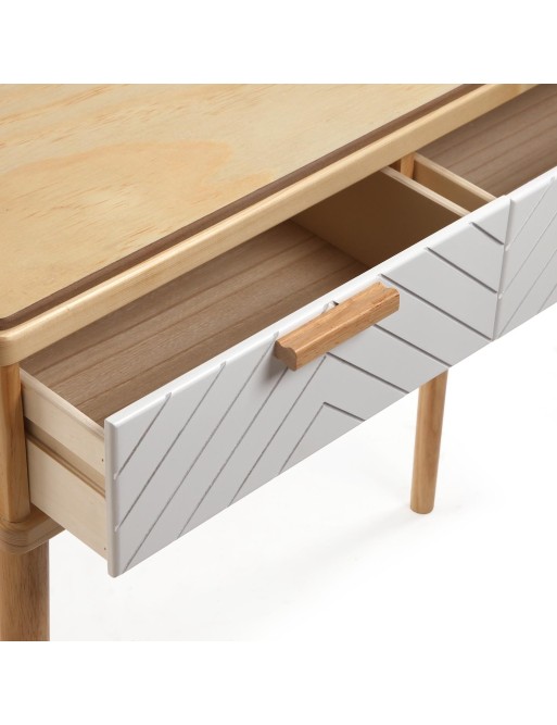 CONSOLE AVEC 2 TIROIRS MODÈLE KIORA 78x80.5x30 CM