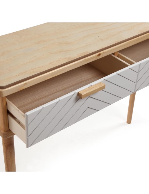 CONSOLE AVEC 2 TIROIRS MODÈLE KIORA 78x100x30 CM