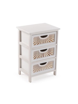 BATHROOM CHEST OF DRAWERS WITH 3 DRAWERS MODEL MYRA