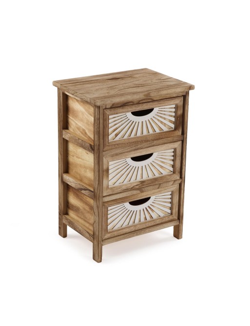 CAJONERA DE BAÑO CON 3 CAJONES MODELO MYRA MARRÓN CAJONERA DE BAÑO CON 3 CAJONES MODELO MYRA MARRÓN