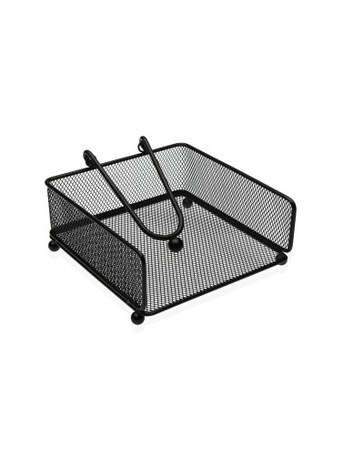 PORTE-SERVIETTE MÉTALLISÉ NOIR MODÈLE VARA