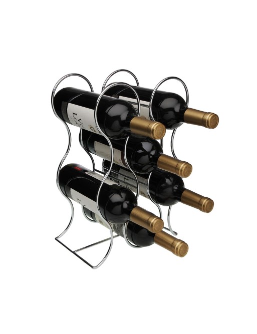 BOTELLERO METALICO PARA 6 BOTELLAS BOTELLERO METALICO PARA 6 BOTELLAS