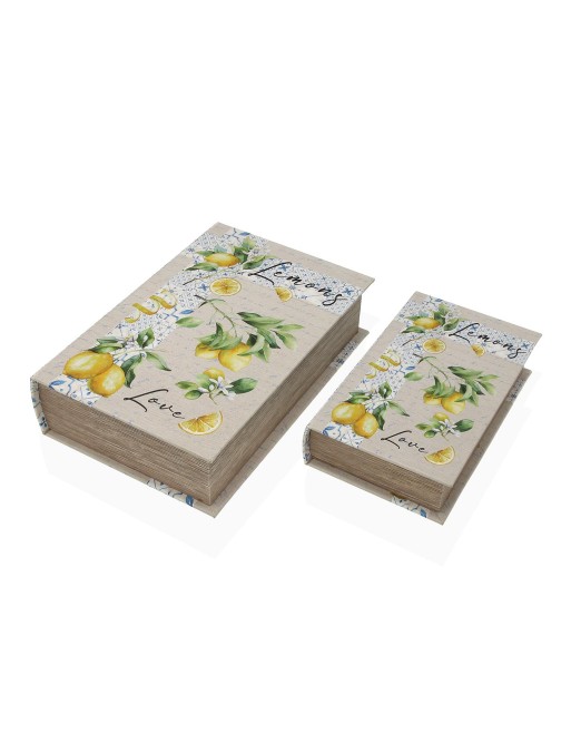 SET MIT 2 BÜCHERN MODELL CITRO