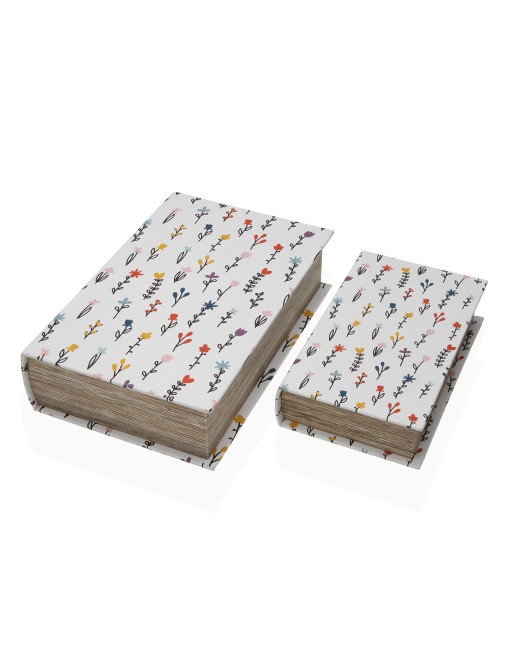 SET OF 2 FLORA MODEL STORAGE BOOKS SET OF 2 FLORA MODEL STORAGE BOOKS