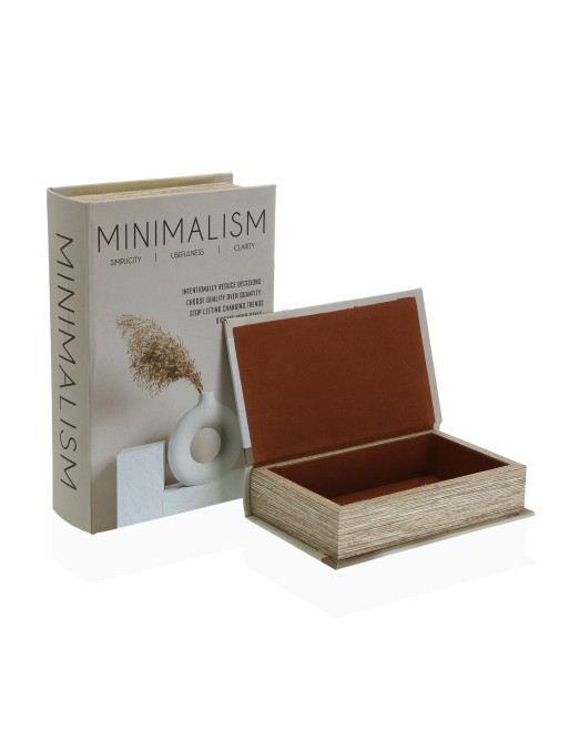 SET OF 2 MINIMALISM DECORATION BOOKS