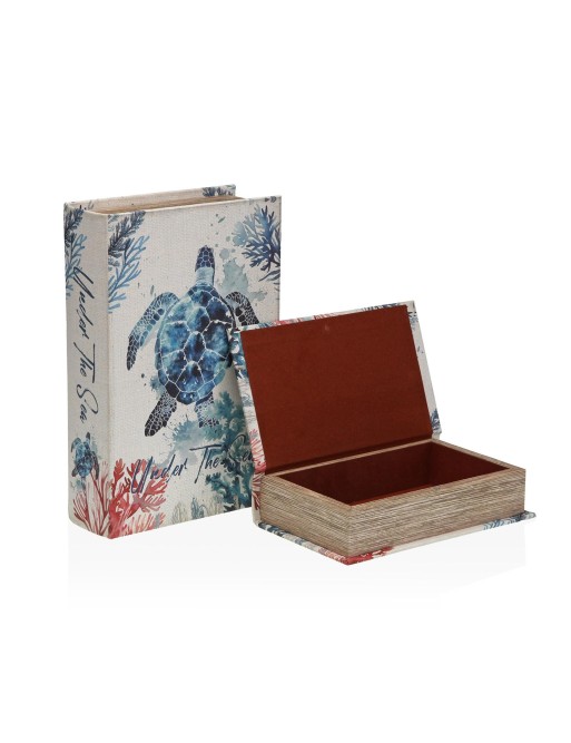 SET OF 2 DECORATION BOOKS MODEL SEABED SET OF 2 DECORATION BOOKS MODEL SEABED