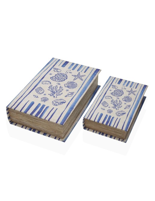 SET DE 2 LIBROS DE ALMACENAJE MODELO MARINAE