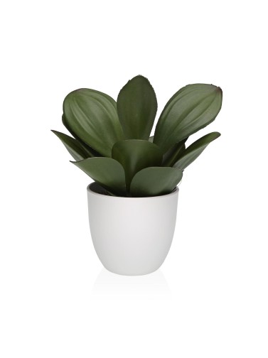 DEKORATIVER TOPF MIT KUNSTPFLANZE MODELL JARDINIA23 CM