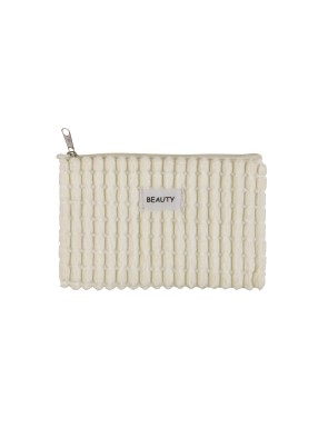 BEAUTY MODEL TOILETRY BAG WHITE 17x12CM