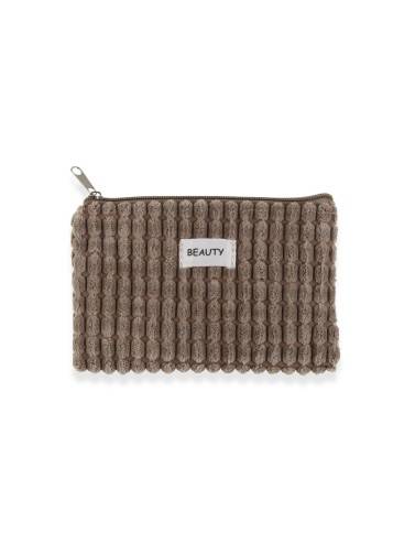 SCHÖNHEITSMODELL KHAKI KULTURBEUTEL 17X12CM