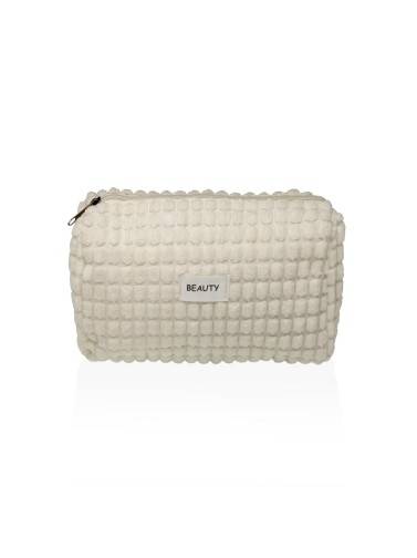 SCHÖNHEITSTASCHE MODELL WEISS 11x18x8 CM