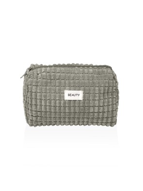 BEAUTY BAG MODEL GRAY 11x18x8 CM